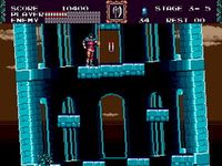 une photo d'Ã©cran de Castlevania - The New Generation sur Sega Megadrive